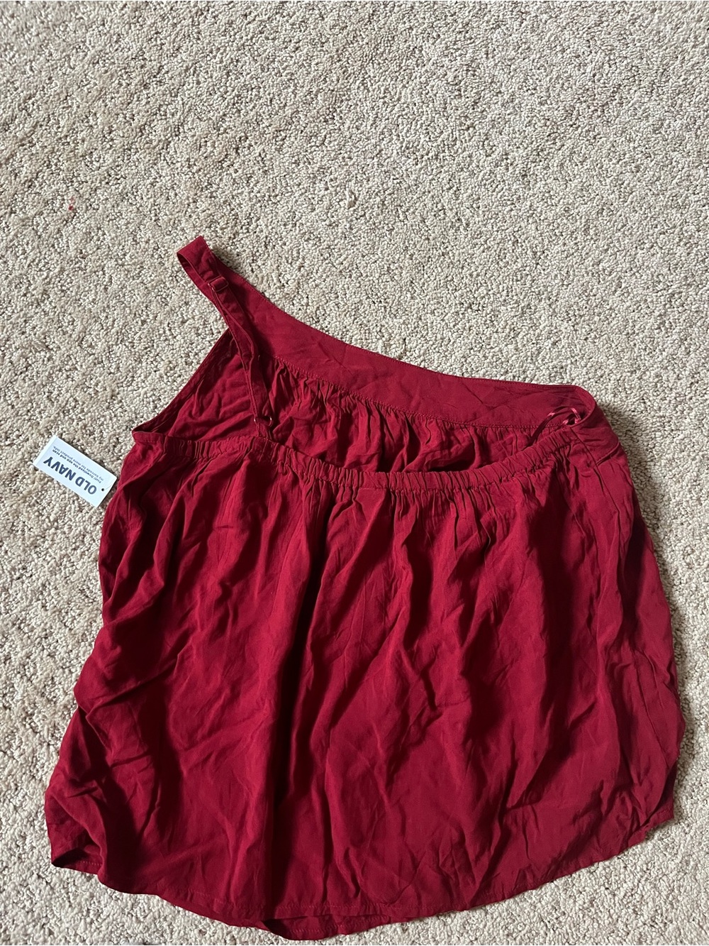 Old Navy Crimson Red Sleeveless Top with Tag